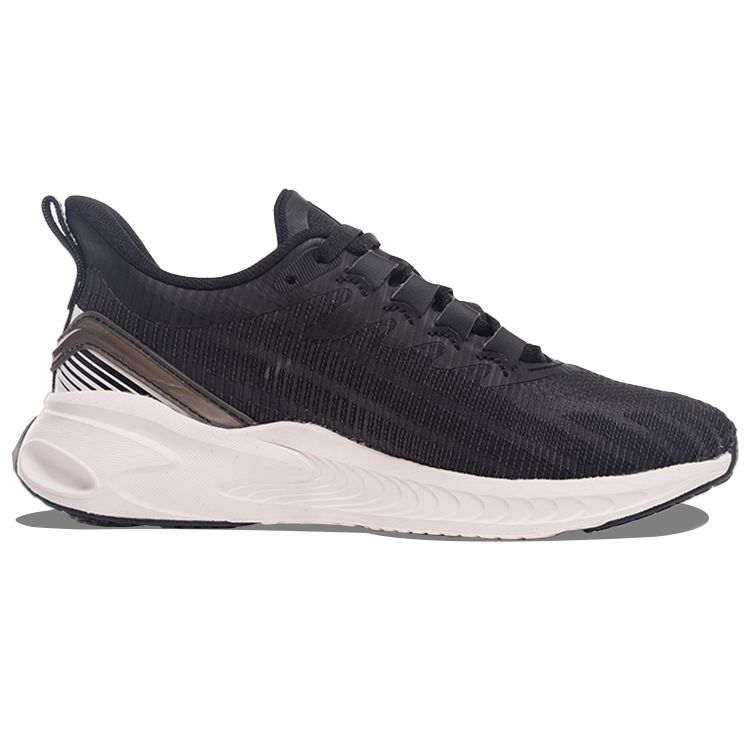 Anta Flash Energy Technology Casual Wear Resistant Breathable Low Top Running Shoes Women Sneakers Black 122125583S-1
