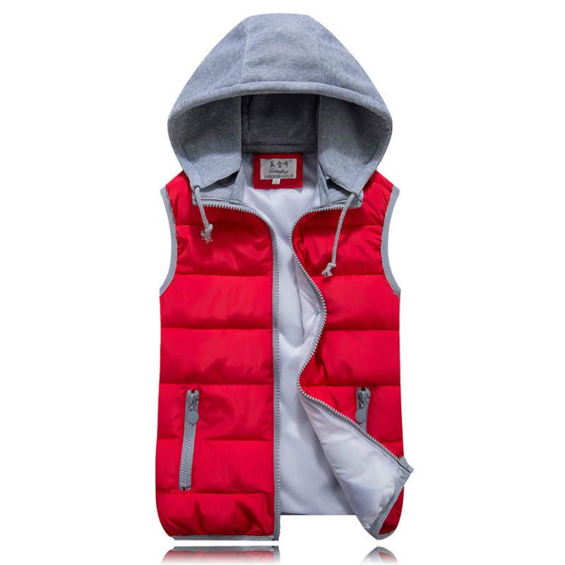 WoMale куртка пуховик хлопок кардиган жилет большой размер с капюшоном модные однотонные хлопковые топы