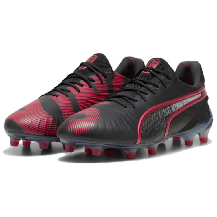 Puma Мужские кроссовки King Ultimate FG AG Launch Edition черного цвета Rosso-Corsa 108067-01