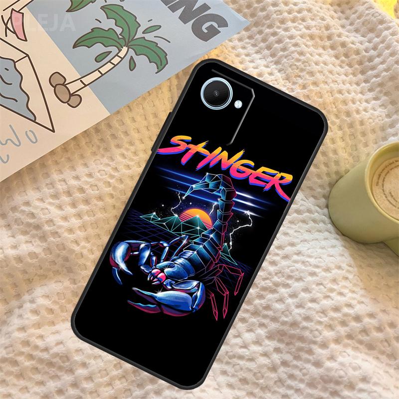 Чехол-Скорпион для Realme C67 C63 C55 C51 C75 C61 C53 C35 C65 C71 11 12 13 14 15 Pro Plus GT6 GT7 Pro
