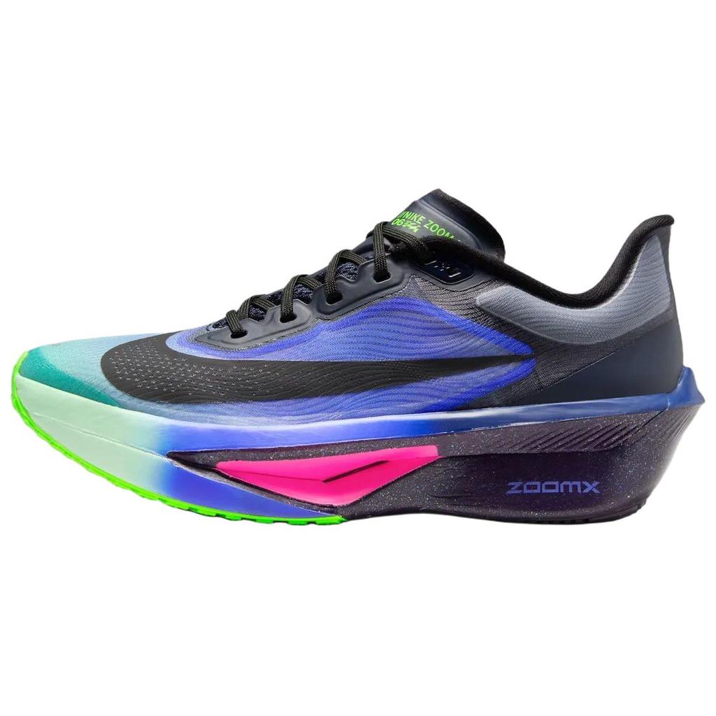 Nike Zoom Fly 6 Support Casual Marathon Running Shoes Women's Black Blue IO9566-400