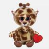 15cm Big Eyes Stuffed Plush Toy Soft Cute Animal Doll Brown Giraffe Gertie Children Birthday Christmas New Year Gifts