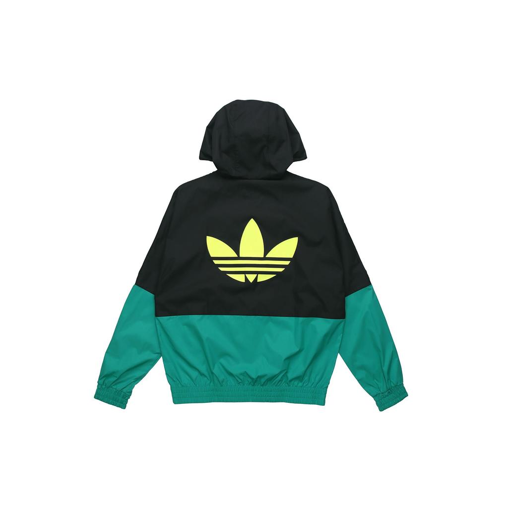 adidas Оригинальные куртки Мужские Черный Зеленый Разноцветный С капюшоном Умеренная Другое GK5923