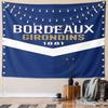 Bordeaux Girondins Logo Design Pattern Wall Hanging Tapestry Decorative Tapestry Home Decor for Bedroom and Living Room