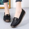 Women's Shoes, Flat Bottomed Bean Shoes, Women's Casual Shoes, Soft Soled Mom Shoes, Women's Four Seasons Loafers