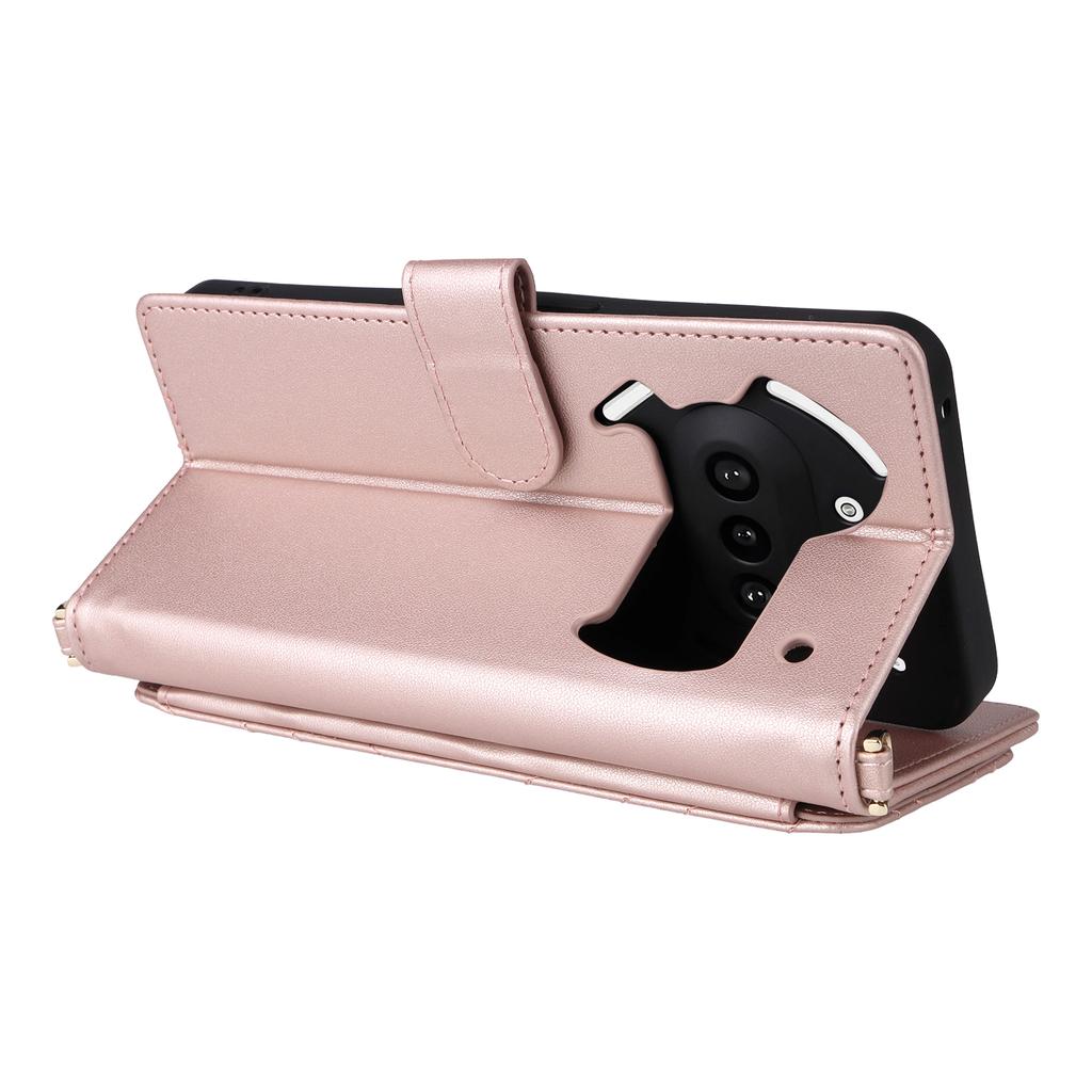 Ни за что Телефон (3a) Чехол-кошелек с плечевым/кистевым ремешком Кожаный чехол для телефона Подставка