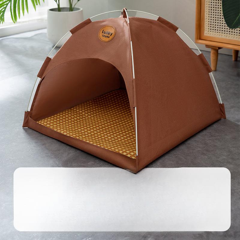 Summer Cool Pet Tent Cat Villa Cat House Cat House Dog Universal Foldable Dog House Pet Supplies