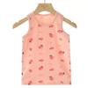 Girls' Cotton Spaghetti Strap Tank Top Sleeveless Base Layer Vest