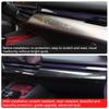 For BMW5 Series i5 G60 2024 2025 Carbon Fiber Car Center Console Decoration Panel Decoration Stickers Car Interior Accessories