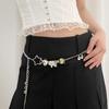 Niche Design Sense Multi-Element Waist Chain Women'S Personalized Waist With Skirt High-End Accessories Chain Belt Women