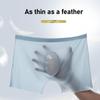 Men Panties Men's Ice Silk Boxers Seamless Sexy Underwear Lingerie Man Ultra-thin Breathable Briefs