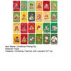 Poke Art Fabric Kids Puzzle Puncture Painting DIY Poking Drawing Dress Up Boards Christmas