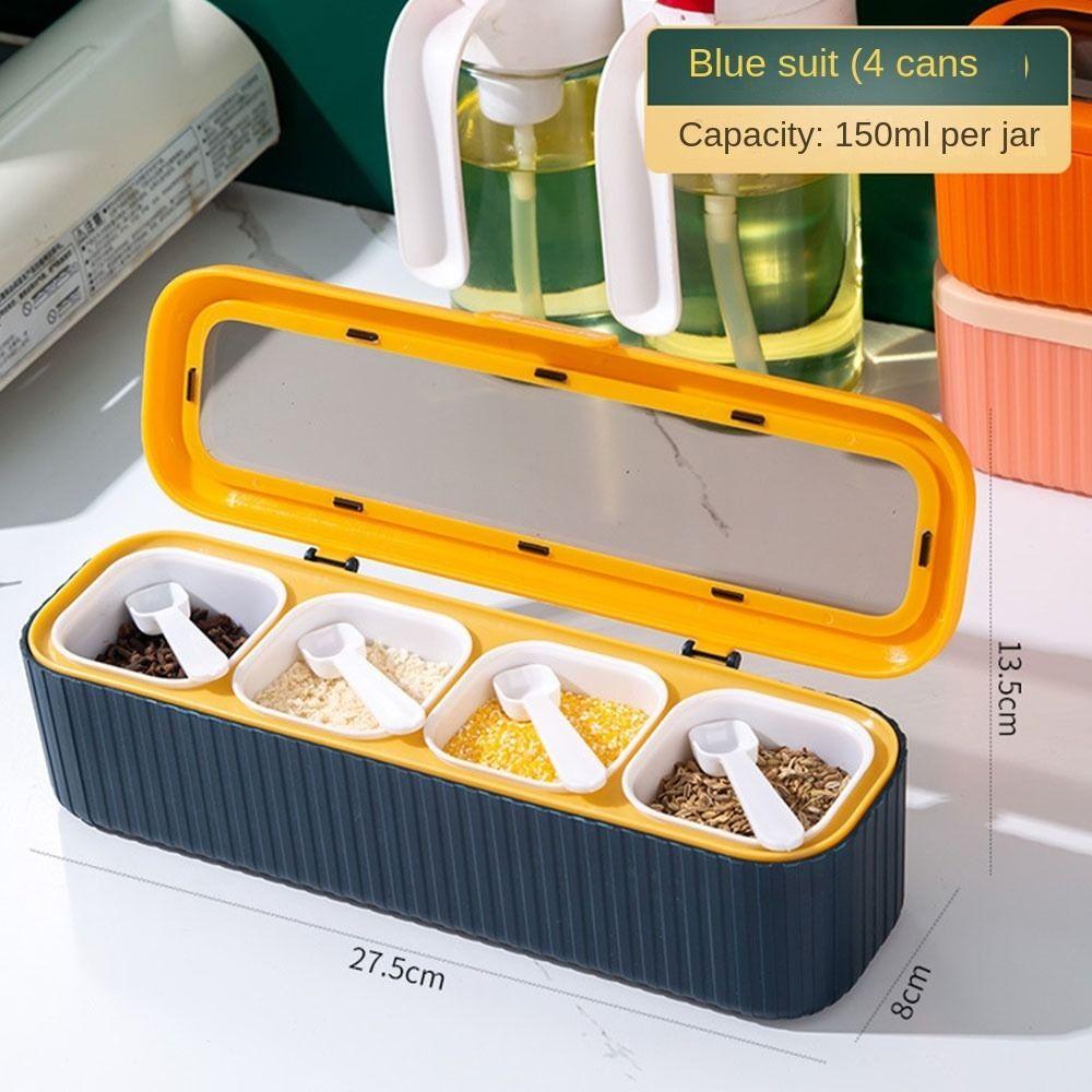 Комбинированный набор, банка для приправ, креативные банки для приправ, новая коробка для приправ, кухня