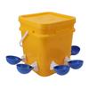 Automatic Chicken Waterer Cup with 12L Handheld Barrel Poultry Drinking Equipemnt for Goose Duck