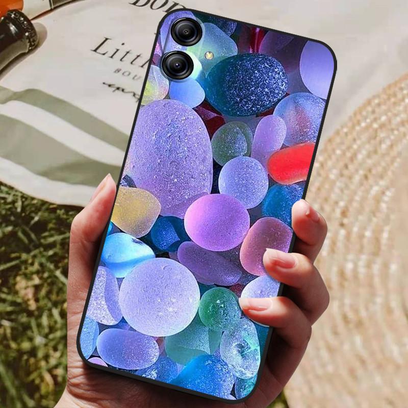 Силиконовый чехол для Samsung Galaxy A06 с милым узором, мягкая TPU накладка для телефона для Samsung Galaxy A06 A 06 SM-A065F, задняя крышка, бампер