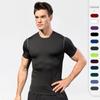 New Men'S Polo Shirt Made Of Pure Cotton With Dropped Shoulders High-Quality Loose Fit For Fitness Versatile For Daily Exercise Short Sleeved Casual