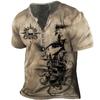 2023 New Men Slim Fit V Collar Button T Shirt , Men Sport Vintage T Shirt , Men Streetwear T Shirt .