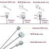 10/20PC Bike Cable Brake/Shift MTB Road Bicycle Cable Line 2100mm 1550mm 1700mm Cycling Brake Shift Wire Shifter Inner Line Part