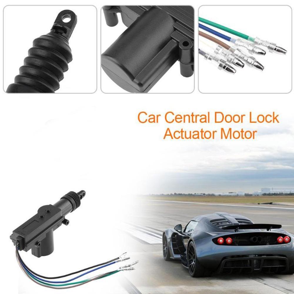 5 Wire Car Door Lock Actuator 12-Volt Central Door Lock Actuator Automotive Replacement