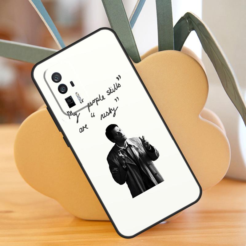 Чехол Supernatural с Ангелом Кастиэлем для Xiaomi 14 13 Ultra 11T 12T 13T Pro 12 Lite POCO F6 F5 X6 M6 Pro X5 X3 F3 M5s