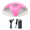 Nail Lamp 48W Detachable Magnetic Base 24pcs Light Chips Double Light Source UV Nail Light