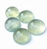 Пренит Драгоценный камень: Натуральные зеленые круглые кабошоны с плоской задней стороной, все размеры