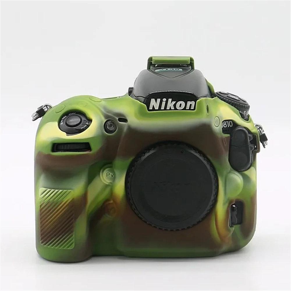 Мягкий силиконовый резиновый чехол-броня для камеры для Nikon D810, защитная накладка для корпуса