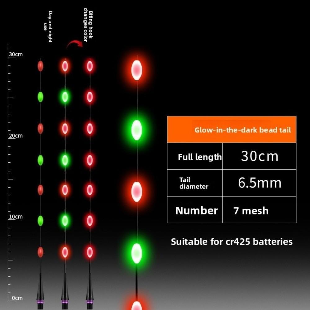 Сверхяркий светодиодный умный поплавок, ультрачувствительный электронный дизайн, светящаяся вершинка поплавка, светящаяся умная технология, электронные поплавки