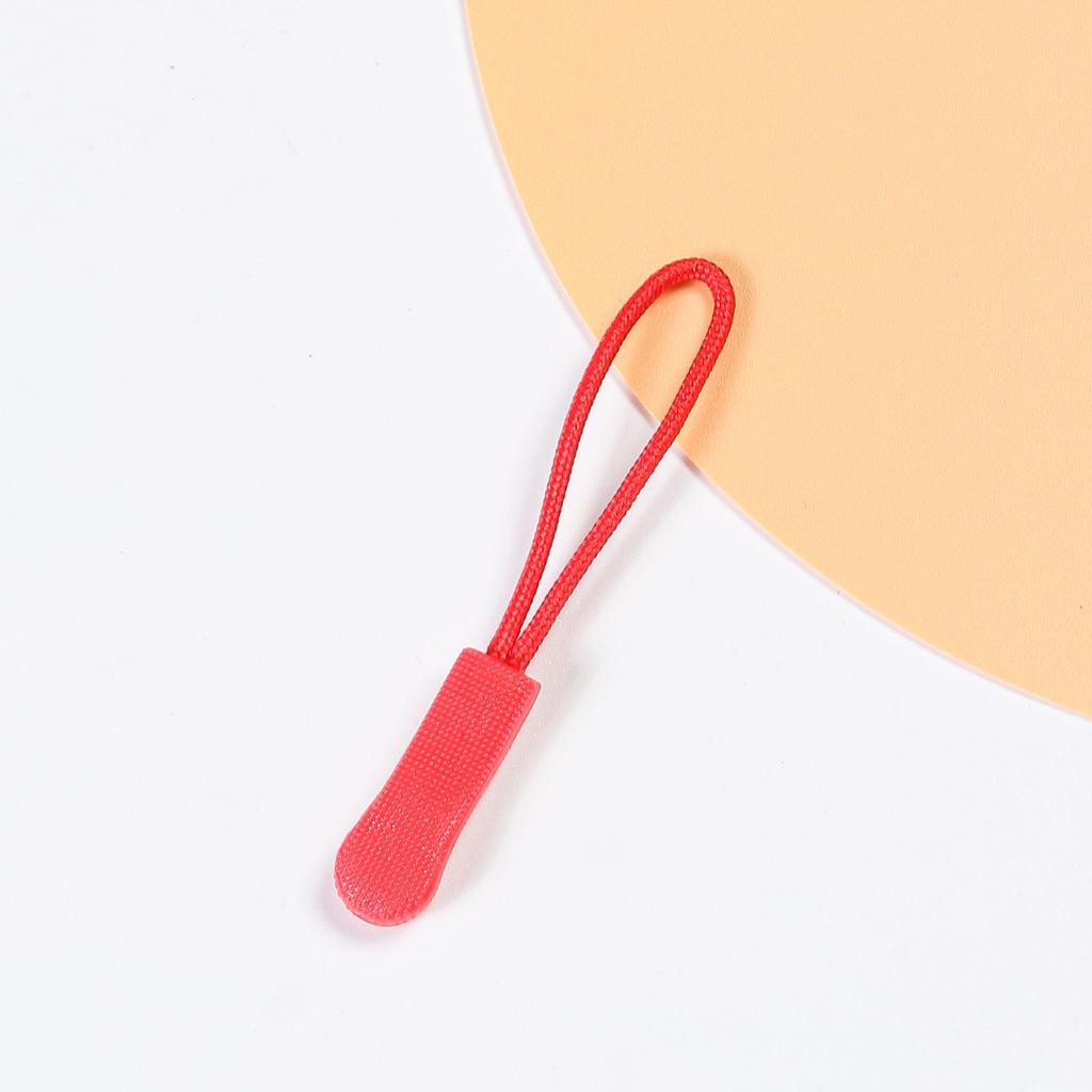 Colored TPU Caterpillar Zipper Pull Cord Accessory