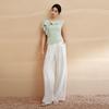 Solid Color Loose Casual Pants