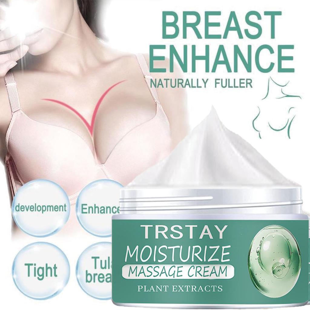Крем для увеличения груди нежный и не раздражающий, укрепляет кожу, увлажняет и питает ее.