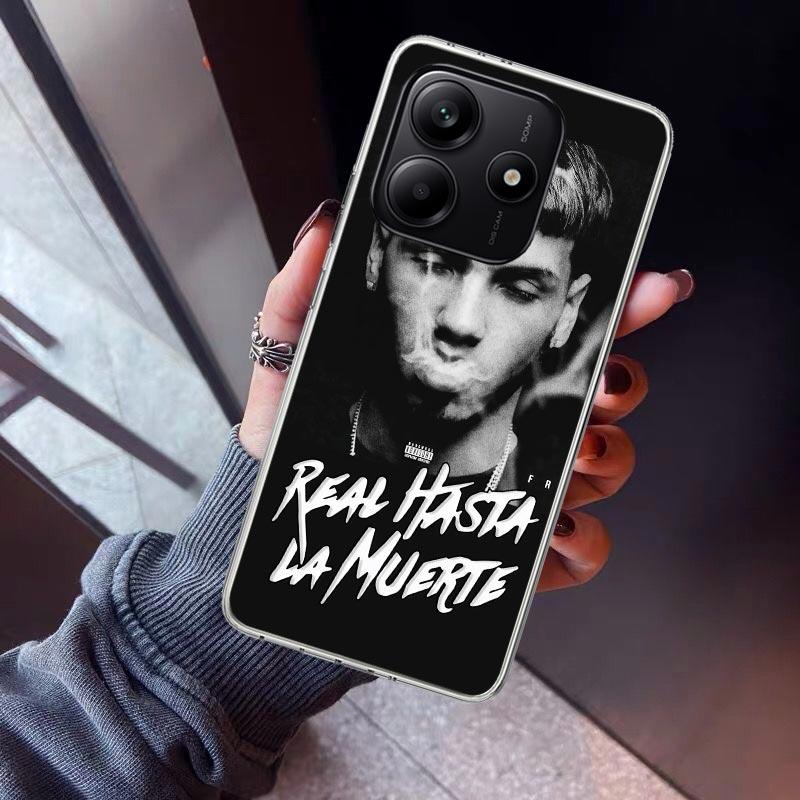Anuel AA Real H-Hasta La M-Muerte Phone Case For Xiaomi Redmi Note 15 14 14S 13 12S 12 Pro Plus 11S 11 10S 10 4G Cover 11E 11T 5