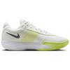 Nike Air Zoom G.T. Cut Academy Anti Slip And Wear Resistant Lightweight Low Top Basketball Shoes Men's White Orange Sneakers Casual FB2598-106