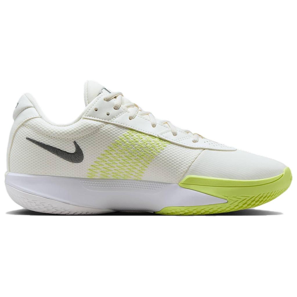 Nike Air Zoom G.T. Cut Academy Anti Slip And Wear Resistant Lightweight Low Top Basketball Shoes Men's White Orange Sneakers Casual FB2598-106
