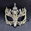 Full Face Rhinestone Mask Veil Facial Jewelry Accessories Elegant Masquerade Mask  Women