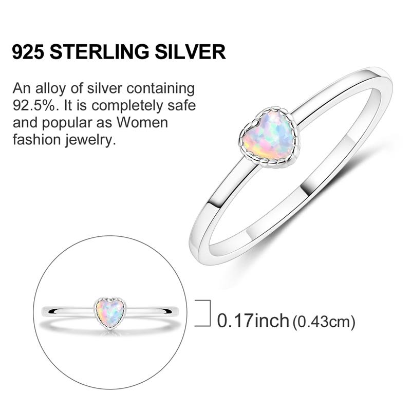 New copper Rings Red Pink Blue Stone Rings Simple Stackable Women Authentic Rings Ideal For Wedding Party Jewellery Gift