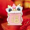 New Year Decoration 2025 Gift Table Sculpture Exquisite Wake Lion Ornament Spring Festival for Housewarming Home Car Office