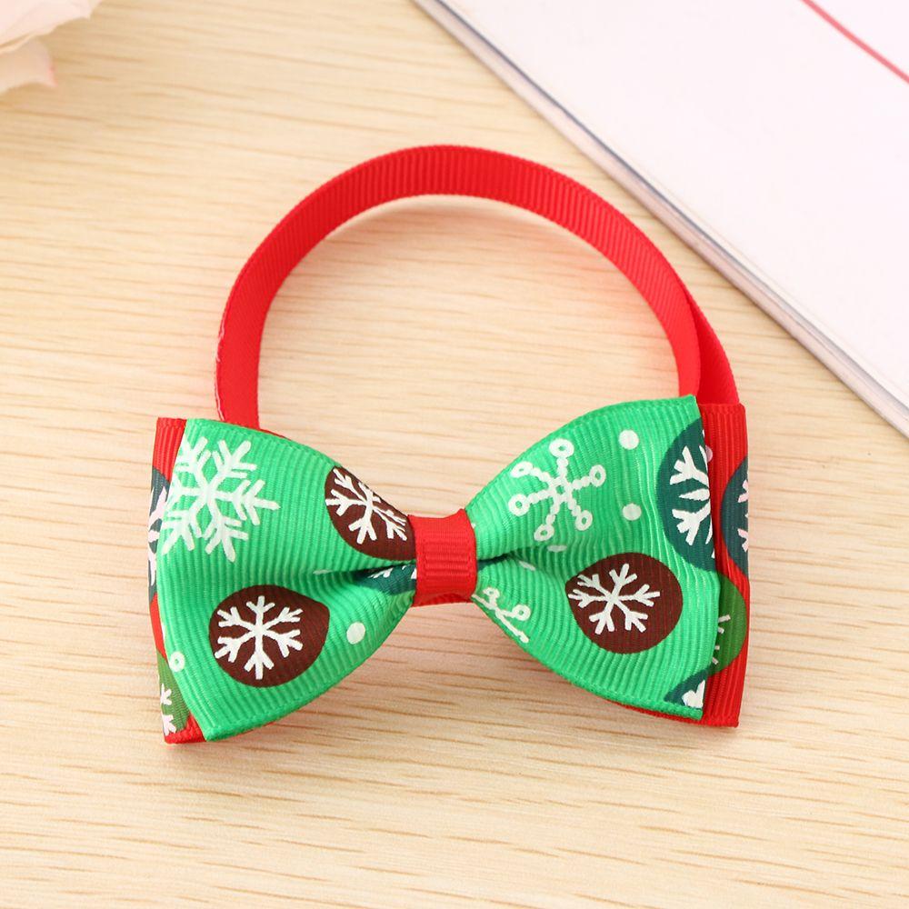 Decor Holidays Grooming Accessories Bowknot Collar Cat Choker Pet Christmas Necktie Dog Bow Tie