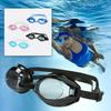 UV Protection Silicone Soft Comfortable Waterproof Adjustable Swimming Glasses Eyewear Professional Swimming Goggles