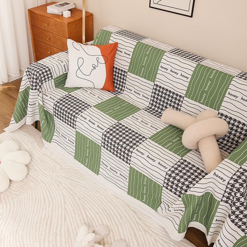 Полотенце для дивана, полное покрытие, простая подушка, полное покрытие, универсальный чехол на все сезоны