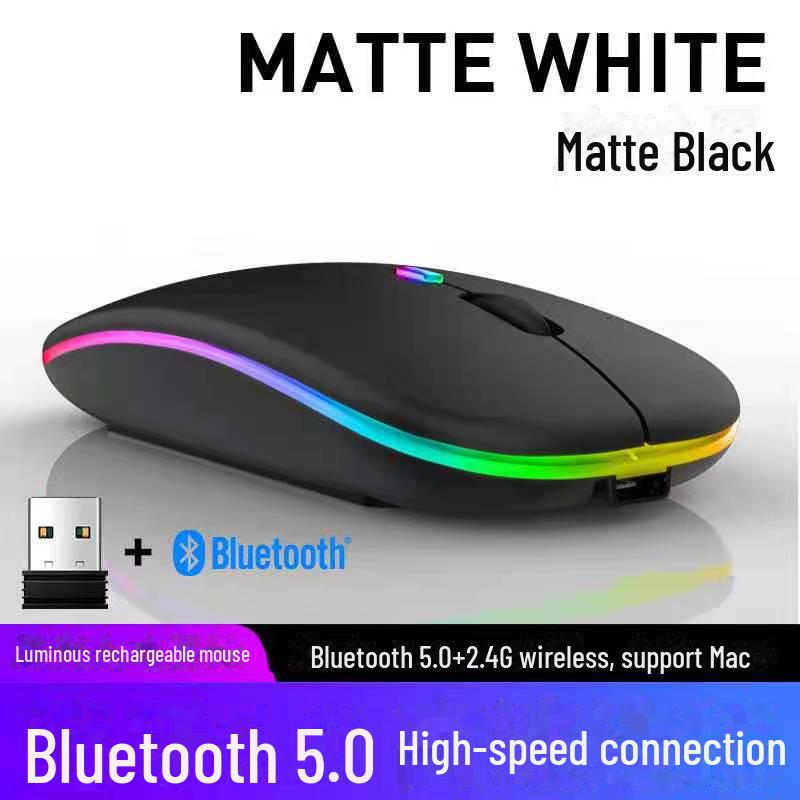 Перезаряжаемая двухрежимная бесшумная Bluetooth-мышь для планшетов и ноутбуков Huawei