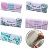 Simple and Fresh Leaves Sunglasses Storage Box Myopia and Eyeglasses Folding Triangle Glasses Case