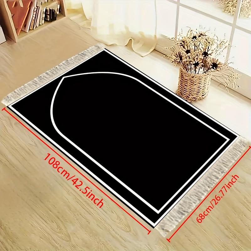 Muslim Prayer Mat Foldable Prayer Mat for Men Women Daily Prayer Mat Portable Indoor Outdoor Travel Prayer Rug