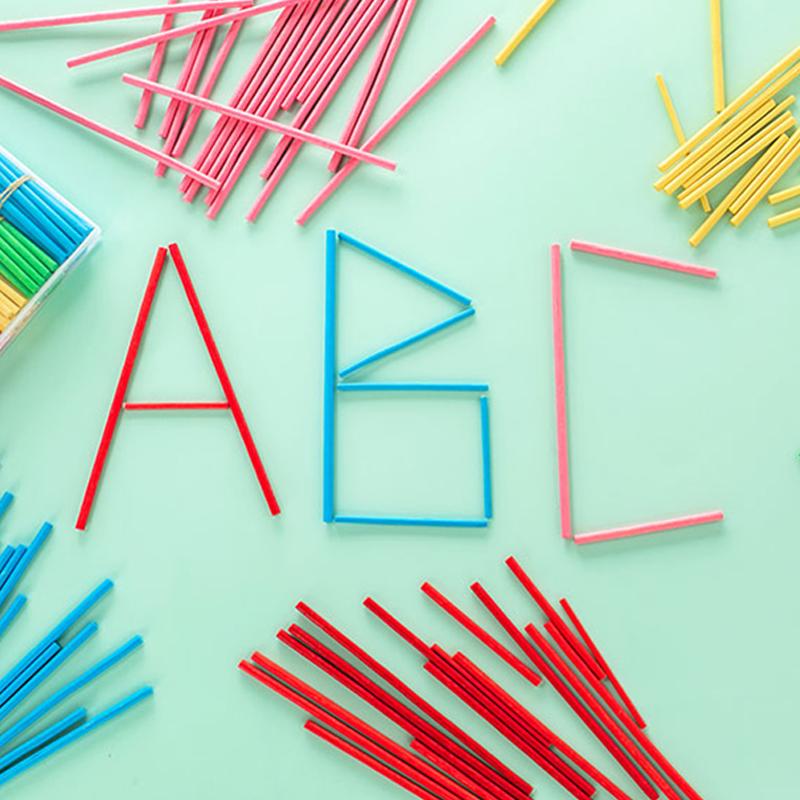 Счётные палочки Математическое просвещение Развивающая школа Культурно-образовательные принадлежности Математические учебные инструменты TMZ