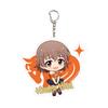 THE iDOLMSTER CINDERELLA GIRLS 04 Kita Hinako Original T-shirt Ver. [Mini Character Illustration] Large Acrylic Key Chain