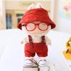Doll Clothes Set for 15/17cm La Bubu Overalls Glasses Hats And Shoes Set Stylish Dolls Wardrobe Accessories