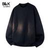 Мужская повседневная толстовка с круглым вырезом серии S&K Baleno