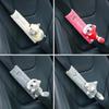Soft Puppy Seatbelt Cover Animal Auto Seat Belts Covers Plush Shoulder Car Seat Cover Pink Cat