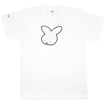 Футболка с аппликацией Miffy 70th Anniversary Nine Che Белая Размер L