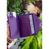 Модель конверта с отделением для телефона и монет Фиолетовый (ДЭМСОН) Кошелек